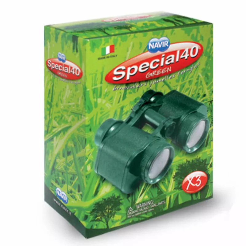 Children's binoculars with case NAVIR Special 40, green
