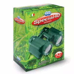 Children's binoculars with case NAVIR Special 40, green