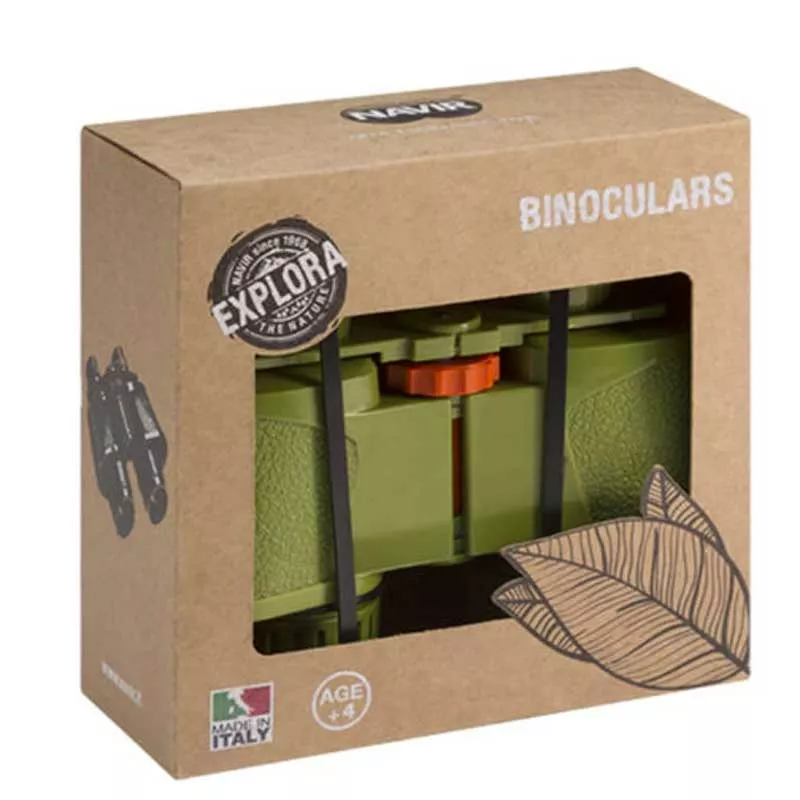 Children's exploration binoculars NAVIR, green