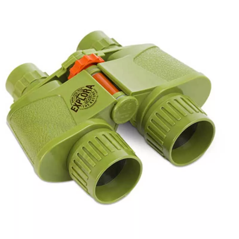 Children's exploration binoculars NAVIR, green