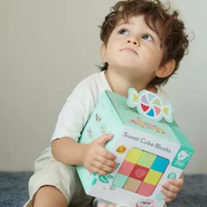 Children's wooden construction set of 68 pieces - Sweets