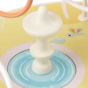 Children's wooden campfire - Colorful garden