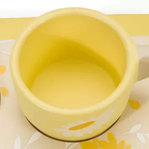 Childhood wooden retro breakfast tray