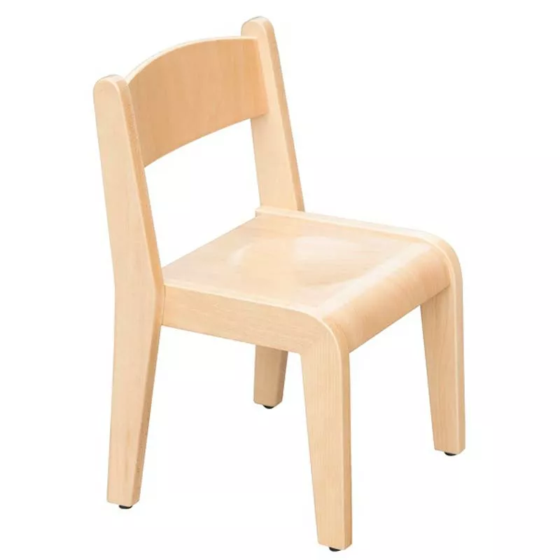 Children's wooden chair, size L