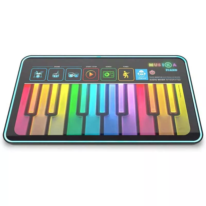Set of musical tablet-piano with speaker, for children