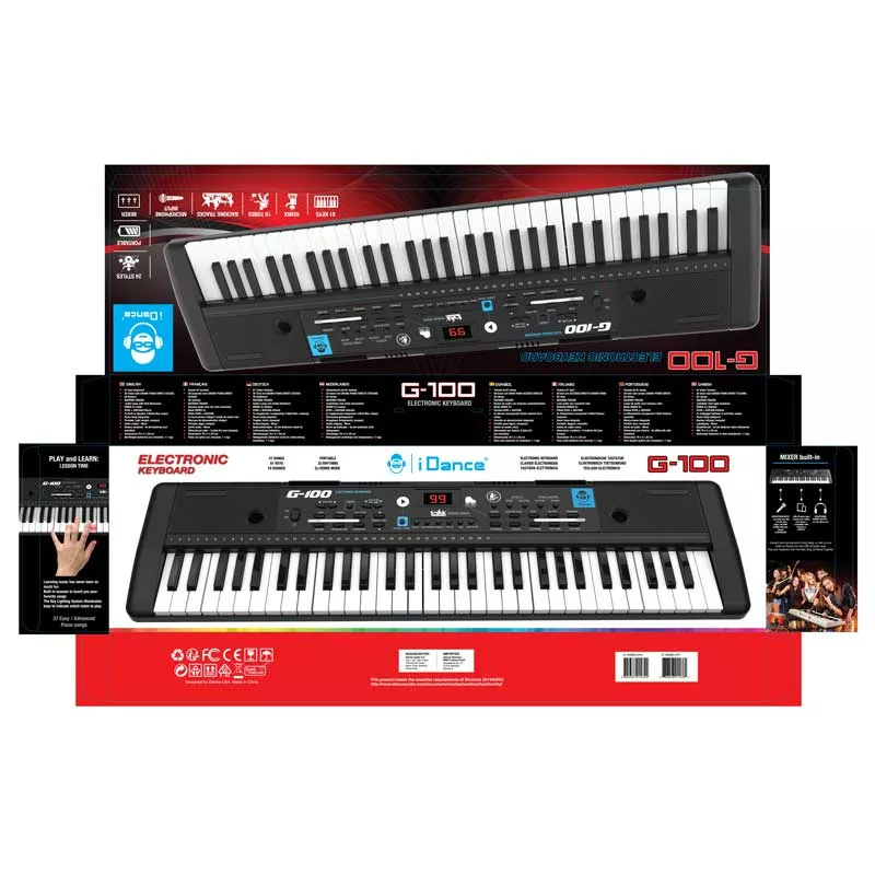 Electric piano for children with 4 octaves - 61 keys