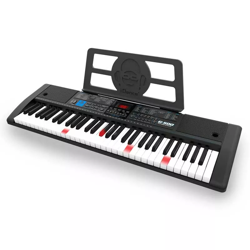Piano with illuminating teaching keys - 5 octaves G-500