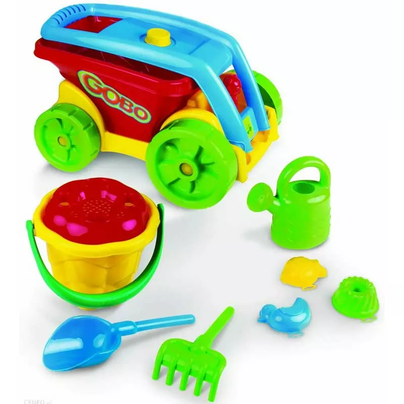 Children's truck "Gobo" with a sand kit
