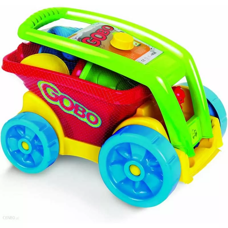 Children's truck "Gobo" with a sand kit