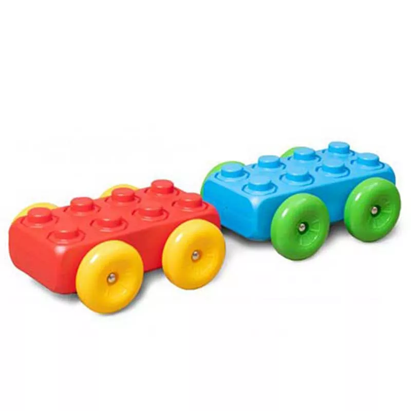 Children's construction set from "MAXI" building blocks with 2 cars 30 pieces
