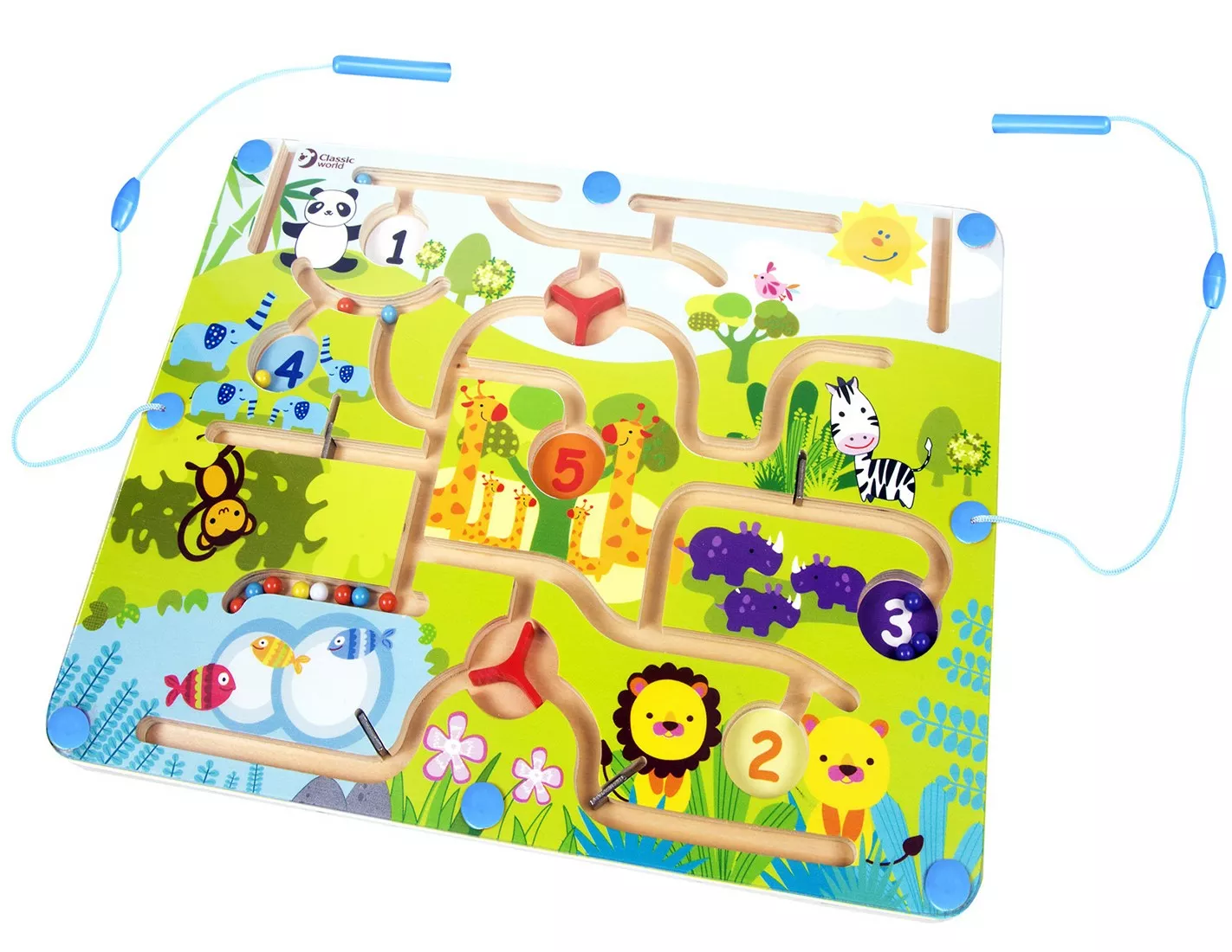 Children's Magnetic Maze - Animals