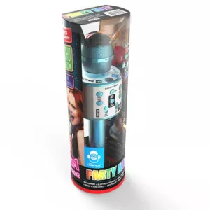 Children's karaoke microphone - blue