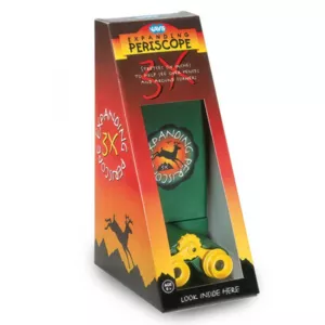 Children's play periscope NAVIR 3X, red/green