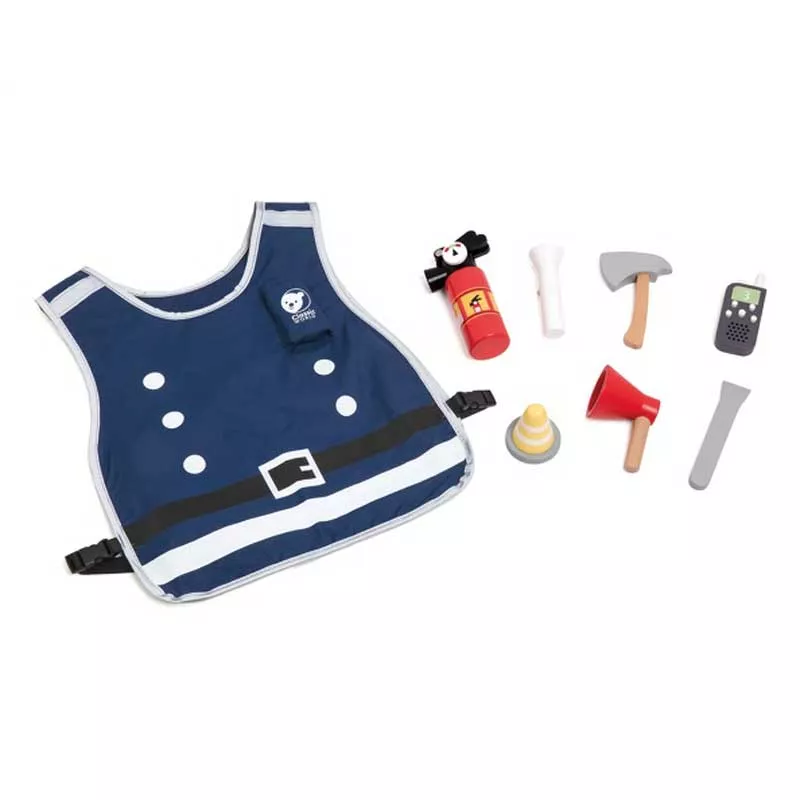 Children's fireman play set