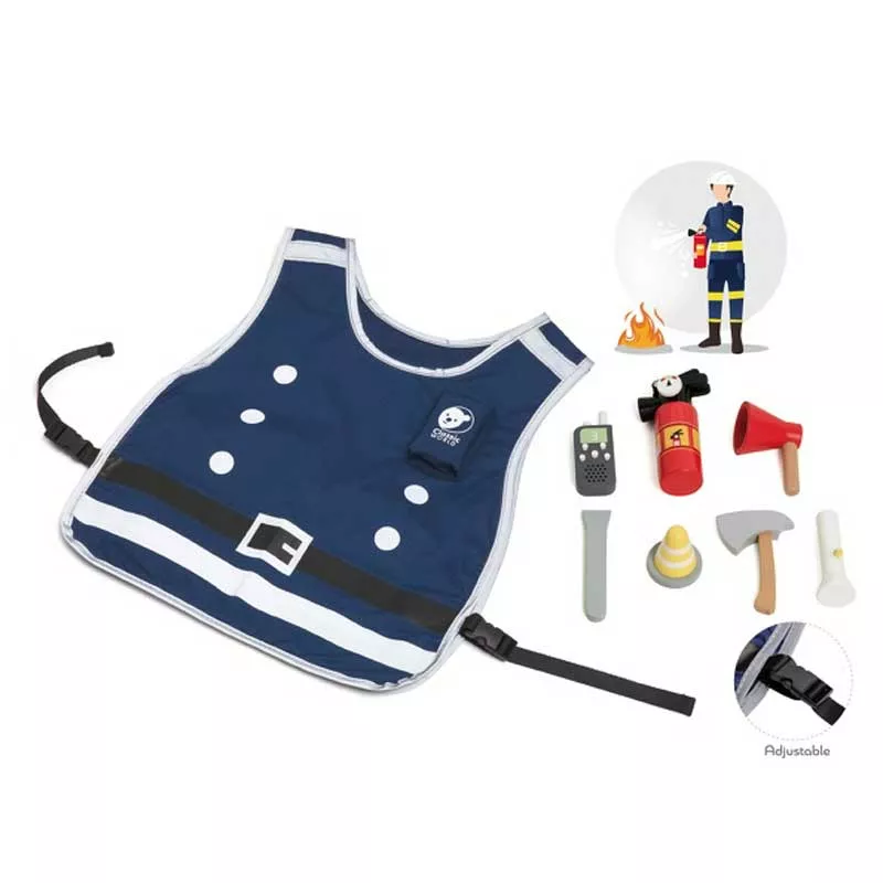 Children's fireman play set