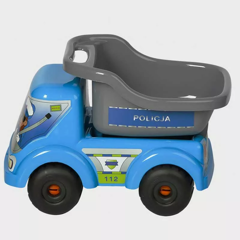Children's police truck "Bartek"