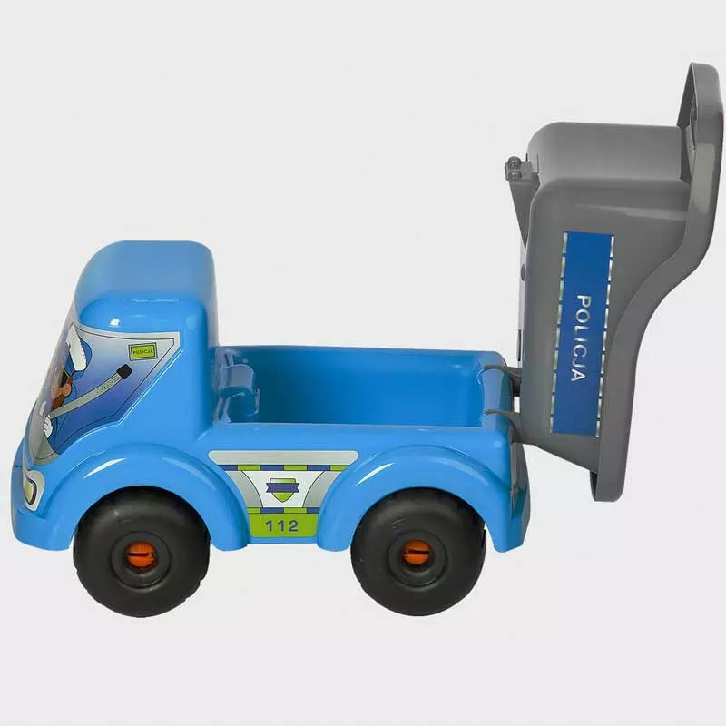 Children's police truck "Bartek"