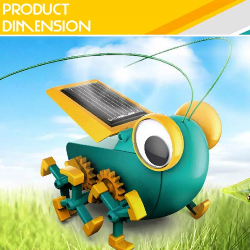 Children's robot "Solar ladybug-detective"