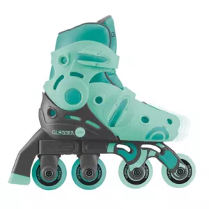 Children's roller skates GLOBBER 2 in 1, size 26-29, mint green
