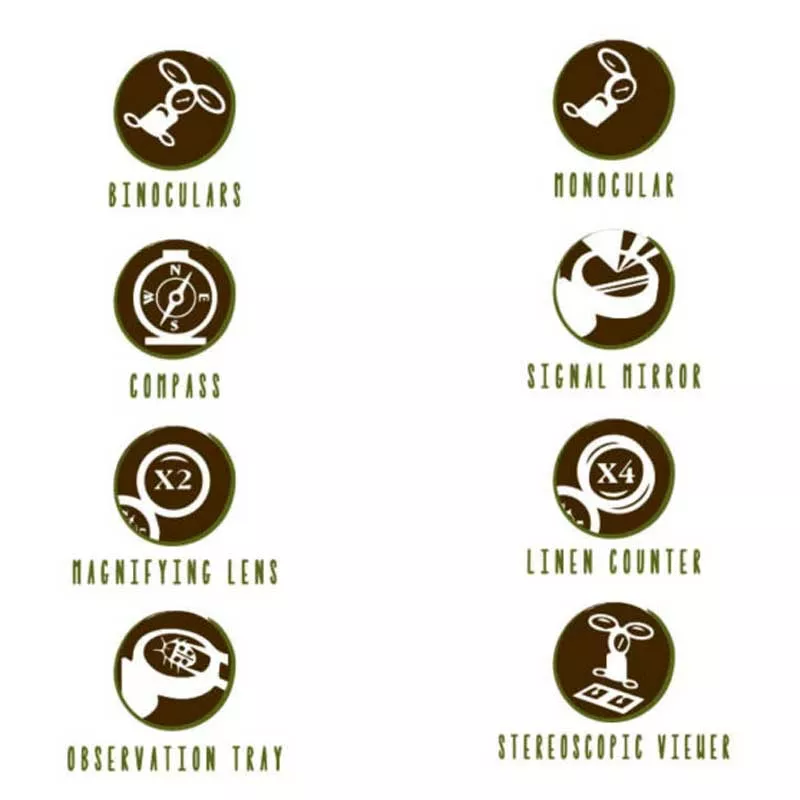 Children's observation device EXPLORA OPTIC WONDER, green