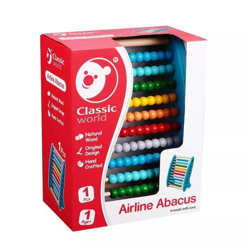 Child wooden abacus