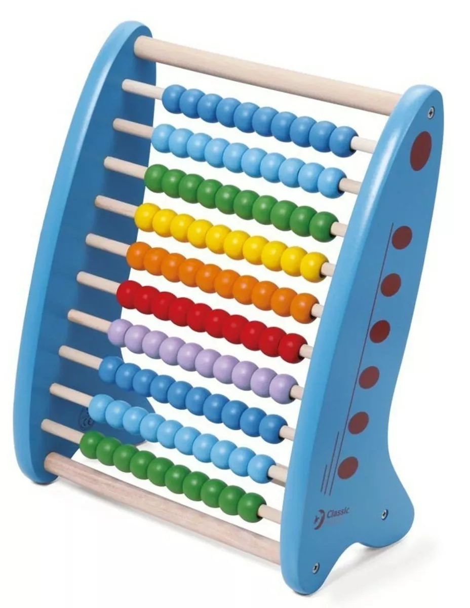 Child wooden abacus