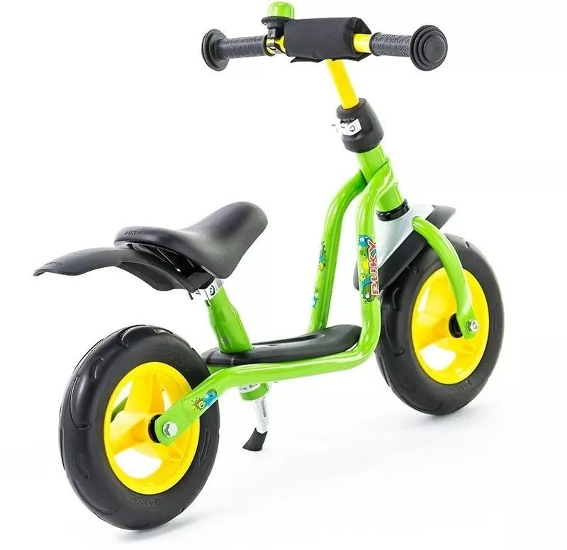 Детско колело без педали със степенка и звънец PUKY LR M PLUS - киви