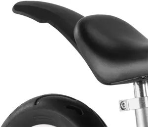 Детско колело без педали със степенка и звънец PUKY LR M PLUS - сребристо и червено