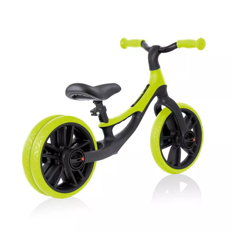 Children's balance bike Globber Go Bike Elite Duo - lime