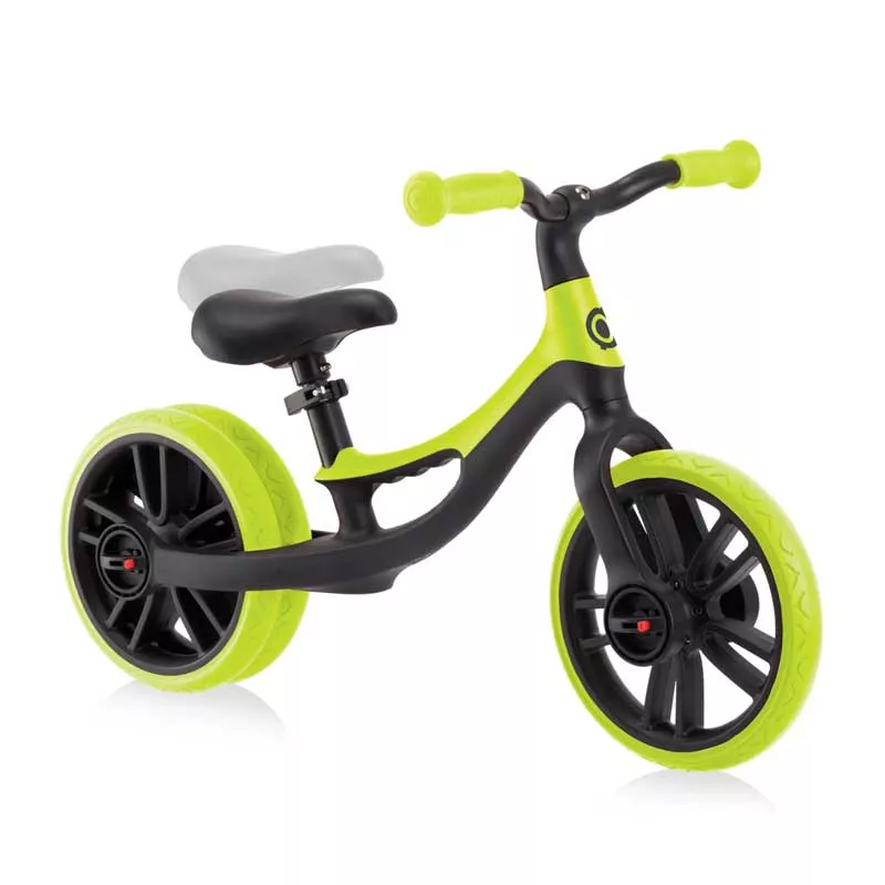 Children's balance bike Globber Go Bike Elite Duo - lime