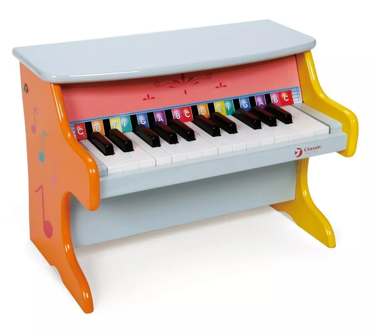 Children's colorful piano