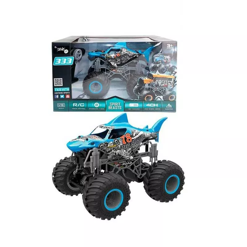 Jeep "Shark" for stunts 1:16 - blue