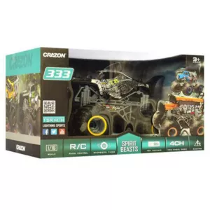 SUV "Shark" for stunts, with remote control, gray 1:16