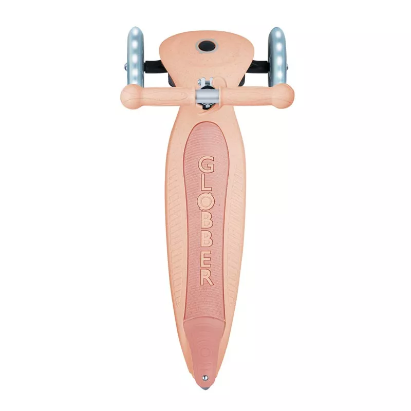 Eco scooter for kids PRIMO FOLDABLE LIGHTS ECO - color peach