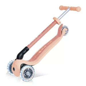 Eco scooter for kids PRIMO FOLDABLE LIGHTS ECO - color peach