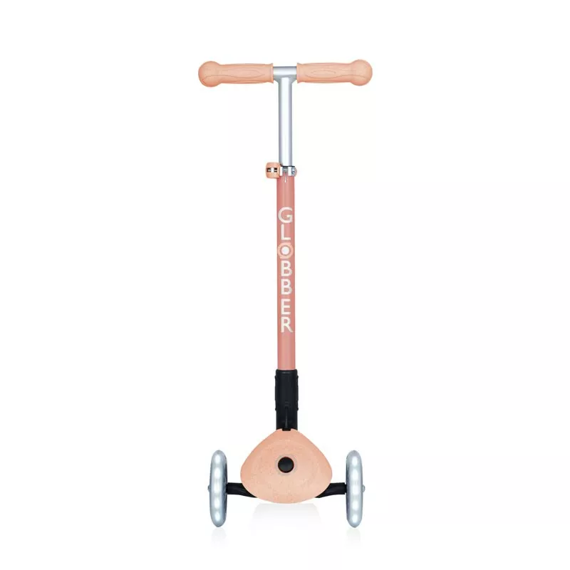 Eco scooter for kids PRIMO FOLDABLE LIGHTS ECO - color peach