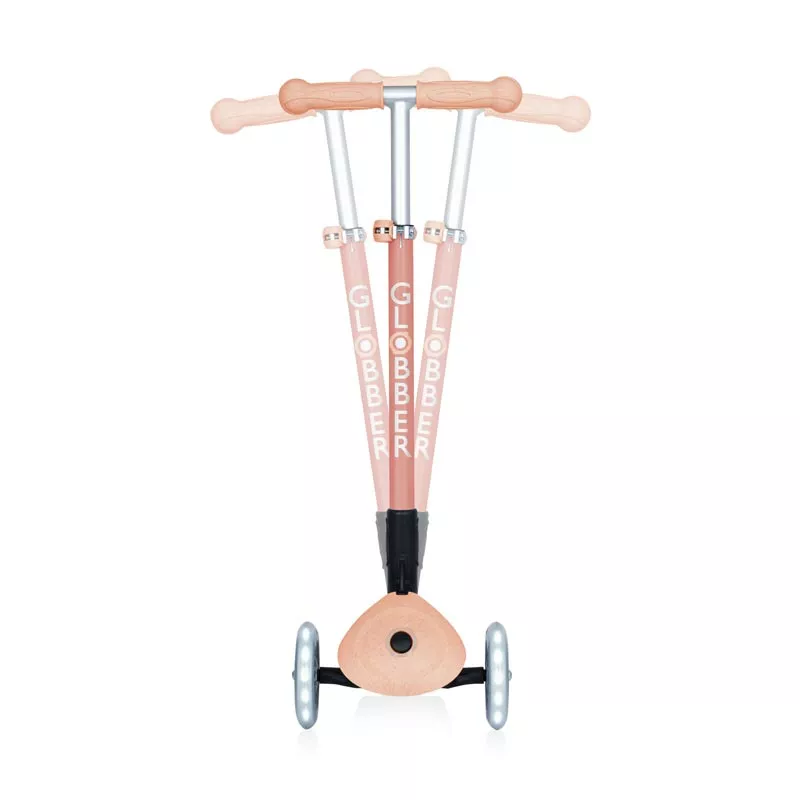 Eco scooter for kids PRIMO FOLDABLE LIGHTS ECO - color peach