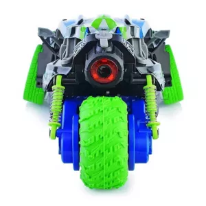 Action car with 3 wheels, smoke effect, music and lights, RC 1:16 scale