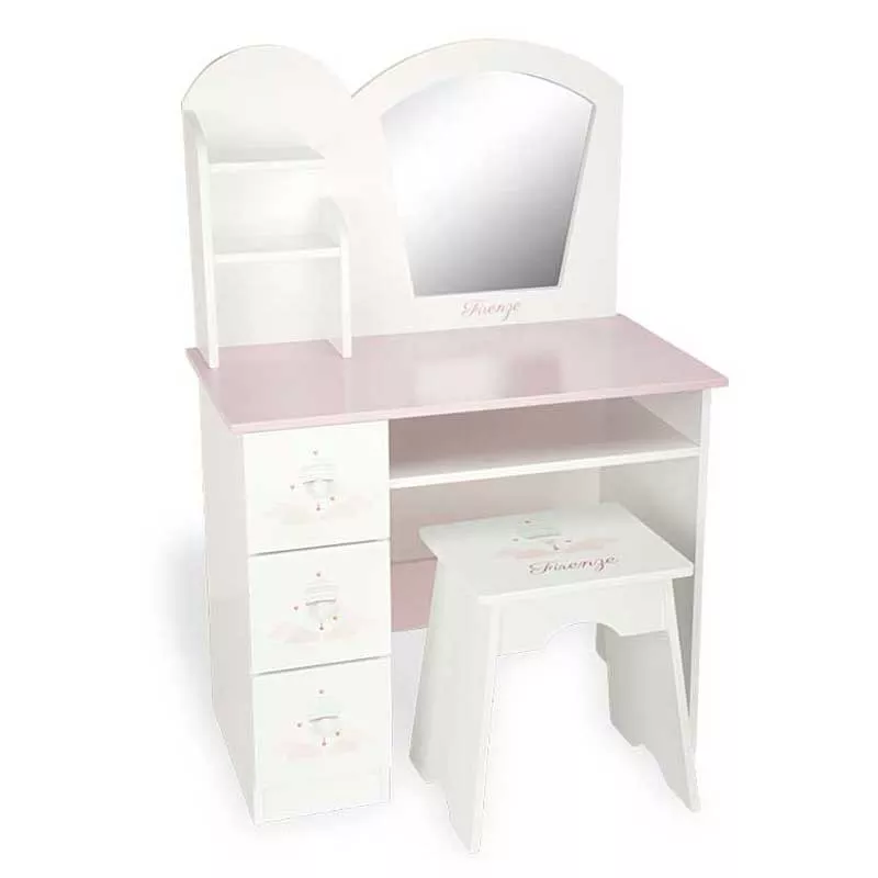 Elegant wooden dressing table "Firenze"