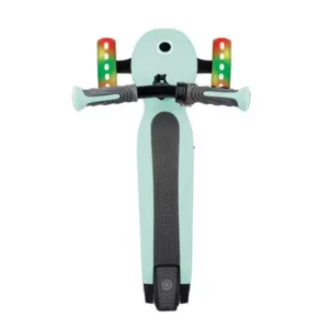 Electric scooter with light-up wheels GLOBBER E-MOTION 4 PLUS for children over 6 years old - mint green