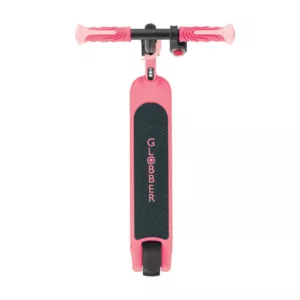 Electric scooter with light-up platform and wheels GLOBBER E-MOTION 6 - pink