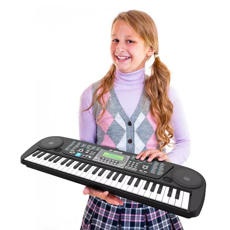 Electronic piano for children with microphone - 54 keys
