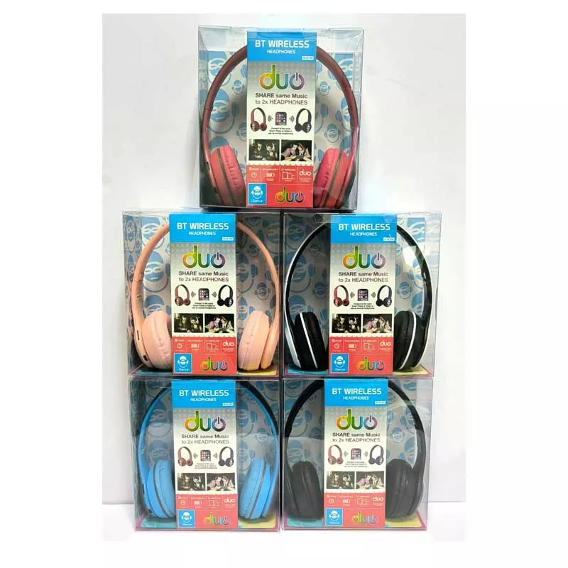 Children's Bluetooth headphones, black