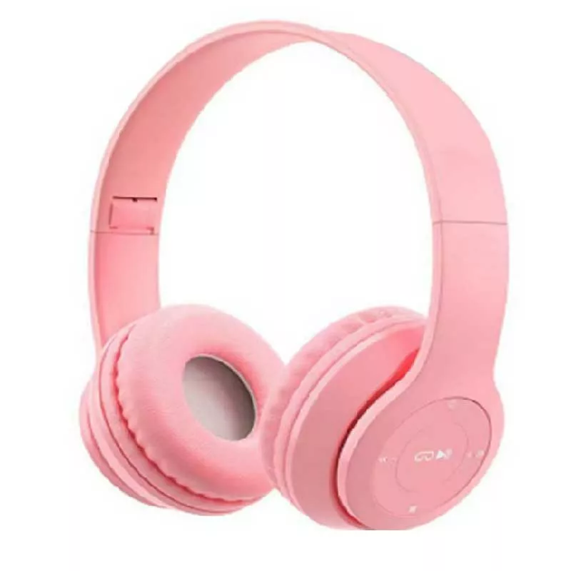 Children's Bluetooth headphones, pink