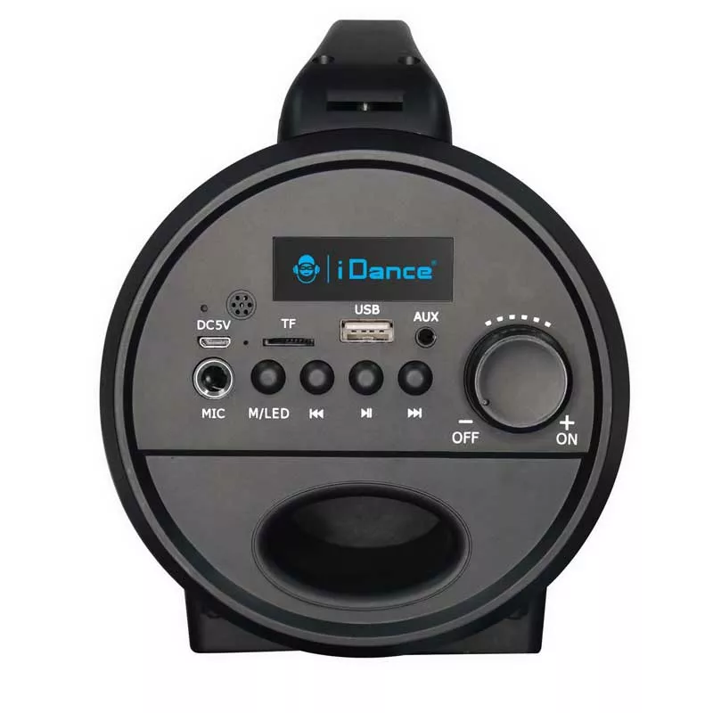Karaoke Bluetooth speaker with microphone, black