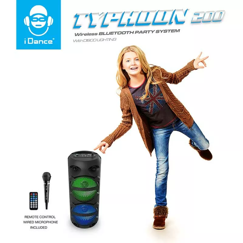 Bluetooth speaker with microphone, Typhoon 200
