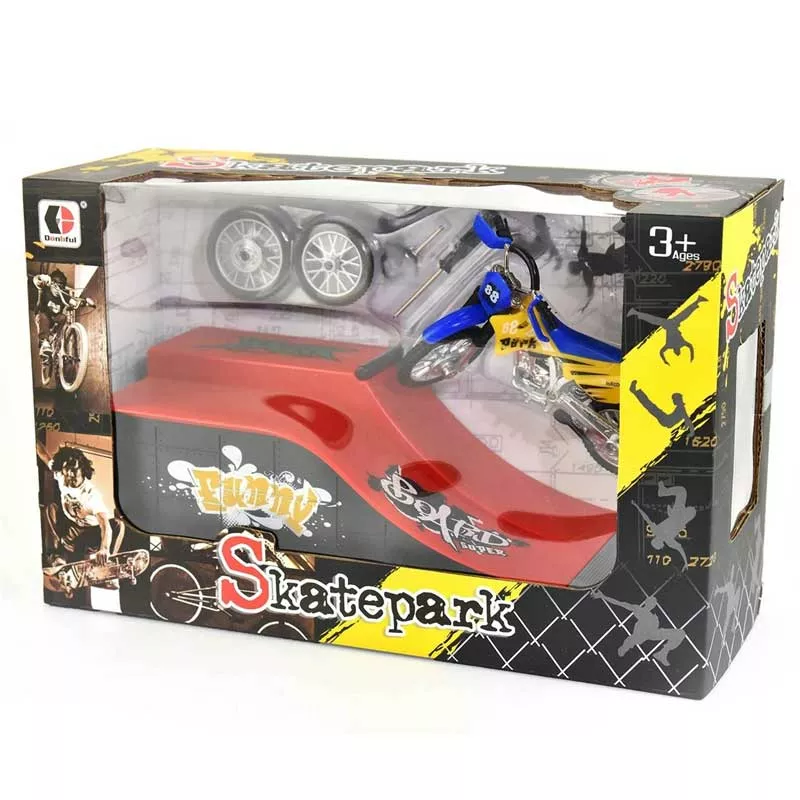 Finger toy - motor with ramp, 28 cm