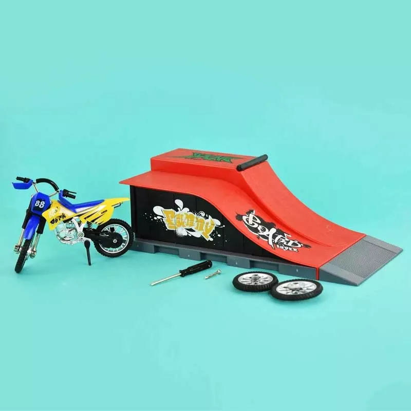 Finger toy - motor with ramp, 28 cm