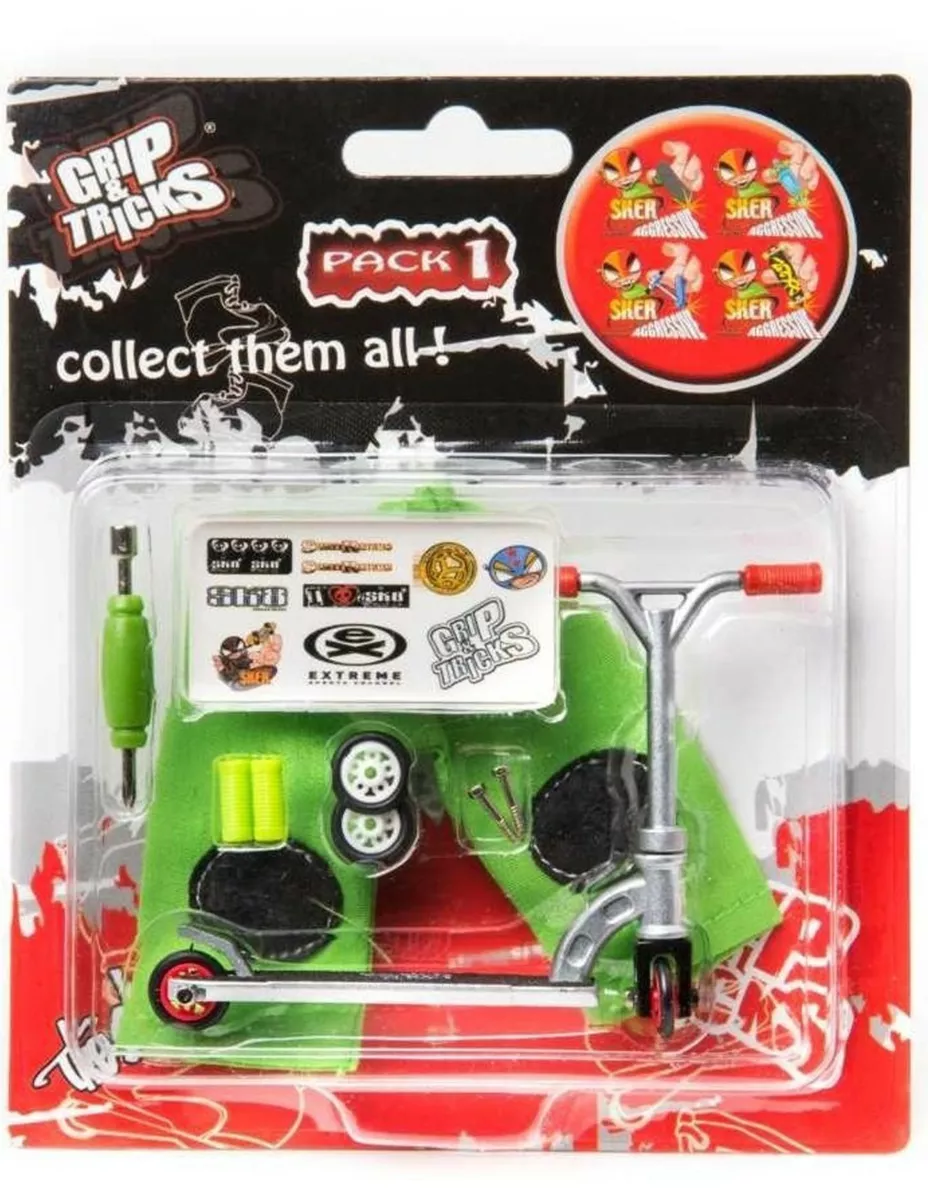 Finger Scooter Toy, Grey