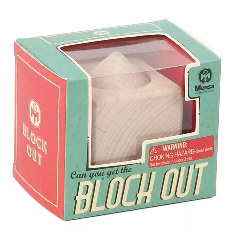 IQ children's wooden puzzle from the "Mensa" series